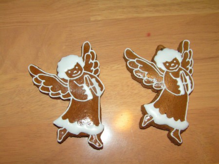 Andělíčkové, kometa a hvězdička